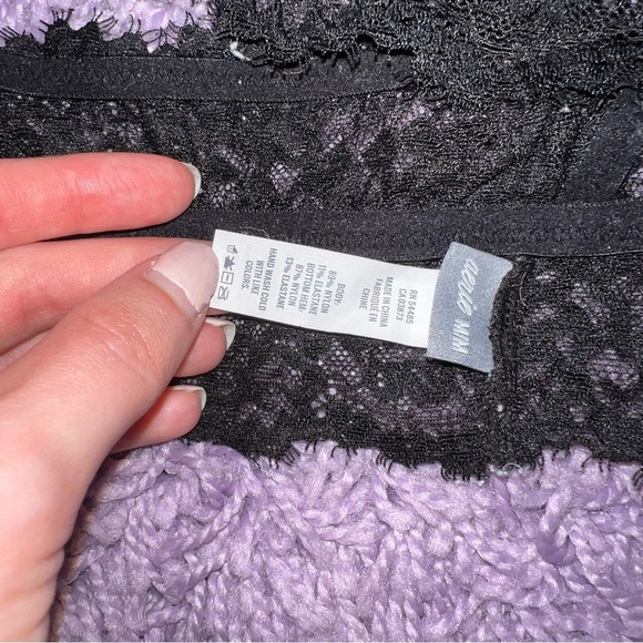 Aerie - Black Lace Bralette - M - Picture 3 of 3